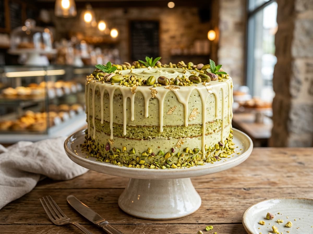 Belgian Dark Chocolate Truffle Cake